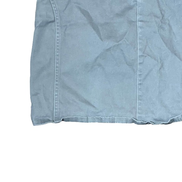 Ascend Casual Mini Skirt‎ Pencil Stretch Gray Lined Tulip Hem Women Size 4 - Picture 3 of 9